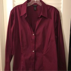 Banana  Republic  stretch fitted blouse